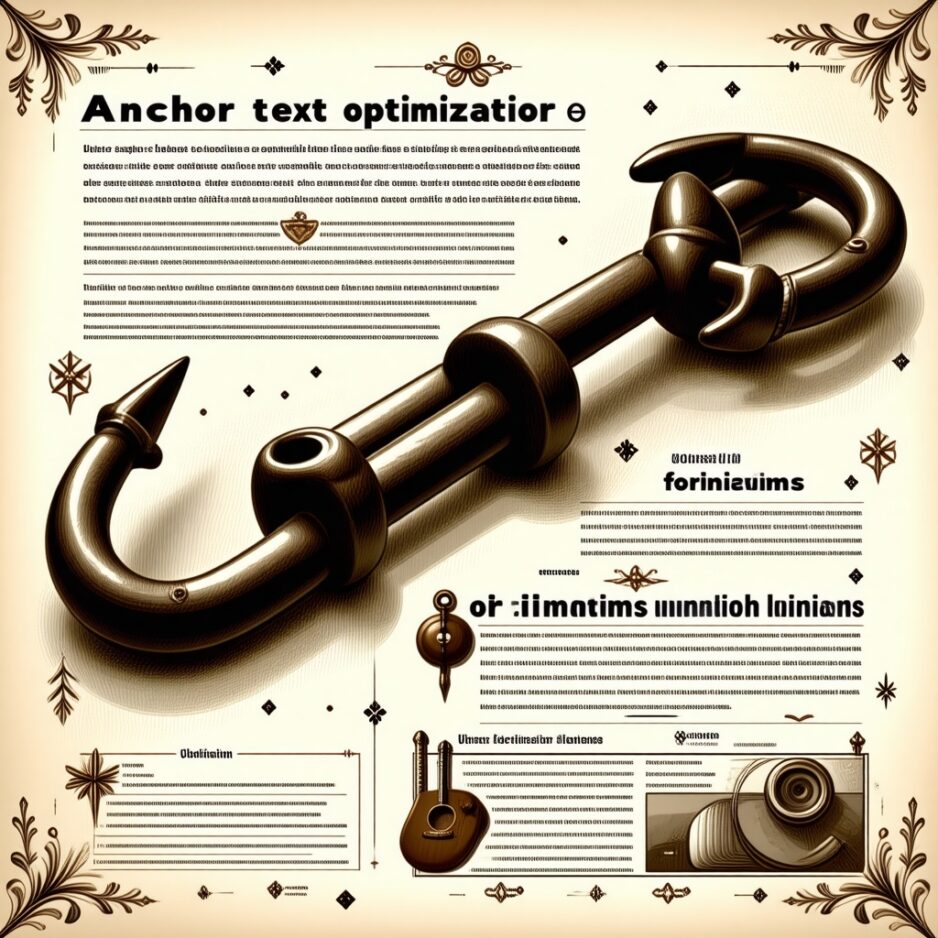 Anchor teksto optimizavimas vidiniams ir išoriniams liniams